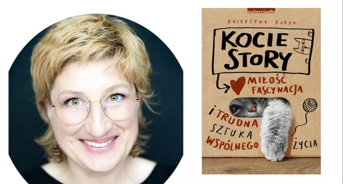 Biblioteka, Spotkanie autorskie Białej Podlaskiej Katarzyna Burda promuje Kocie Story Miłość fascynacja trudna sztuka wspólnego życia - zdjęcie, fotografia