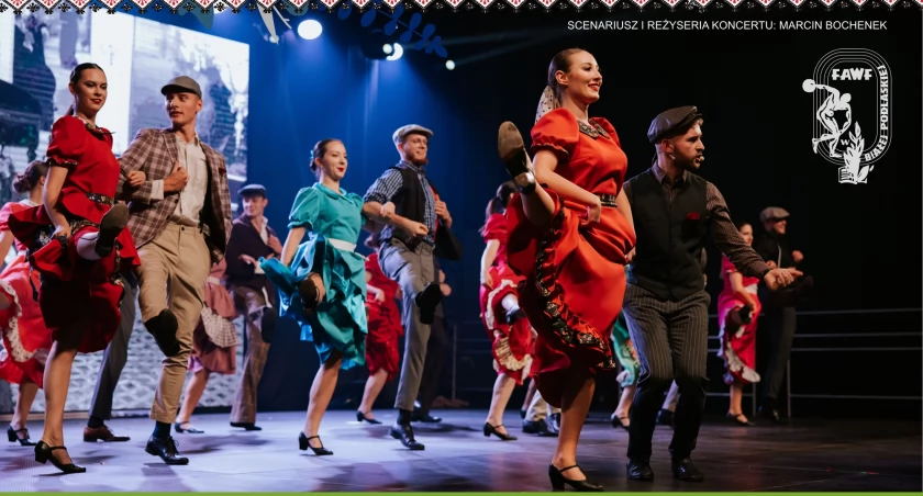 koncerty, Pełen energii koncert taneczny Zespołem Podlasie Biała Podlaska - zdjęcie, fotografia