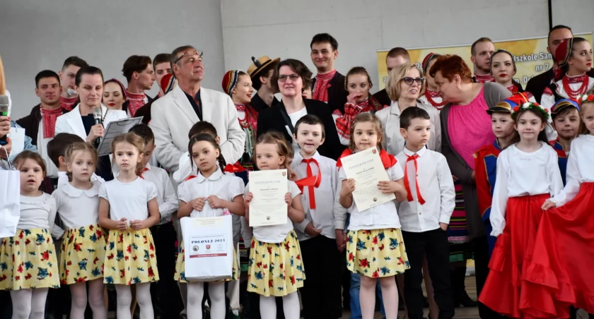 konkurs, Wyjątkowe występy Konkursie Tańców Narodowych Polonez Białej Podlaskiej - zdjęcie, fotografia