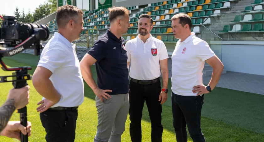inne, Minister Nitras podziwiał infrastrukturę sportową edukacyjną Białej Podlaskiej wyróżnił lokalnych sportowców - zdjęcie, fotografia