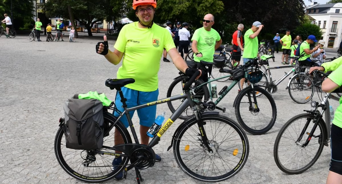 Rower, Solidarność zaprasza rowerowy Pratulina - zdjęcie, fotografia