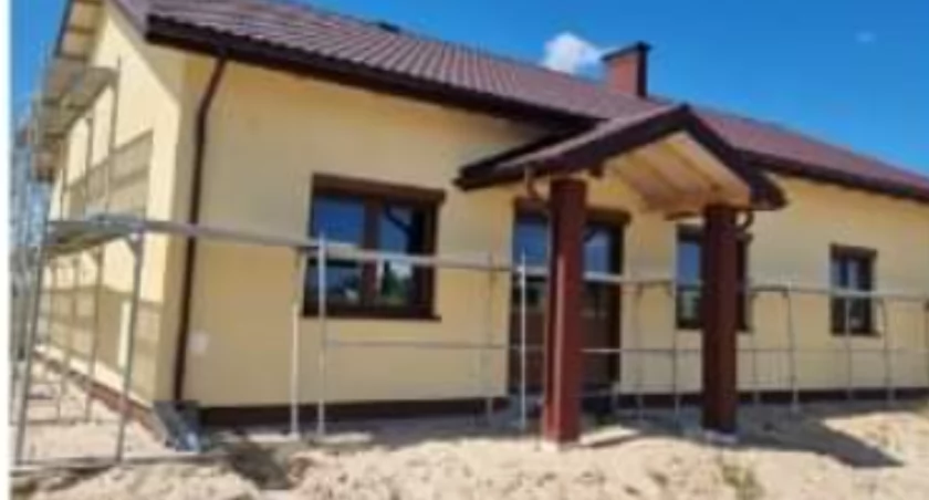 Inwestycje, Marzenia mieszkańców Kijowca Kolonii spełniają! Budowa świetlicy wiejskiej idzie pełną parą jesienią mieszkańcy będą mogli korzystać nowego obiektu - zdjęcie, fotografia