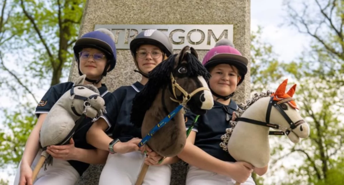 Lekkoatletyka , Zawody Hobby Horse Gminie Tuczna - zdjęcie, fotografia
