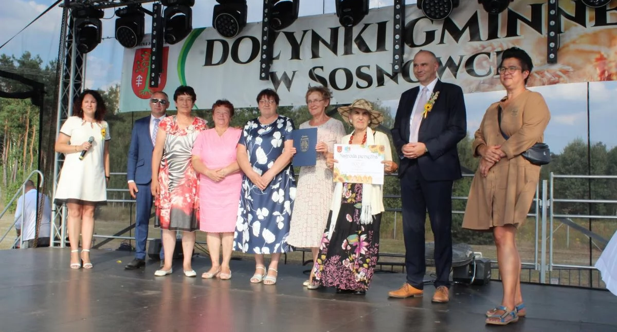 festyny, Sosnówka bawiła dożynkach Koncerty konkursy atrakcje całej rodziny - zdjęcie, fotografia