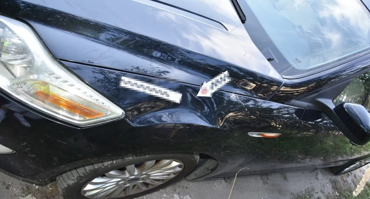 Komunikat policji, Poważny wypadek Białej Podlaskiej latka potrącona przez samochód - zdjęcie, fotografia