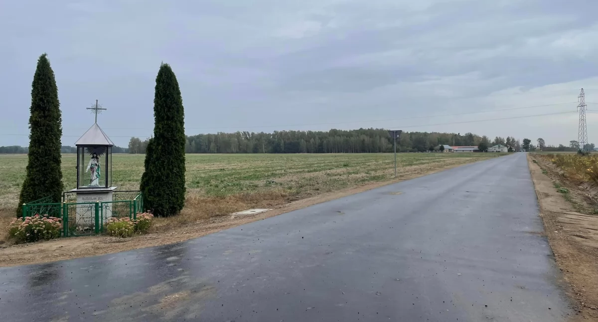 Inwestycje, Remont drogi Żabcu Polubiczach Dworskich zakończony! - zdjęcie, fotografia