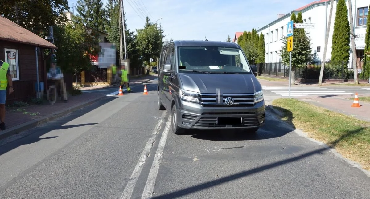 Komunikat policji, Smutny finał wypadku Janowie Podlaskim Piesza potrącona przez samochód zmarła samego - zdjęcie, fotografia