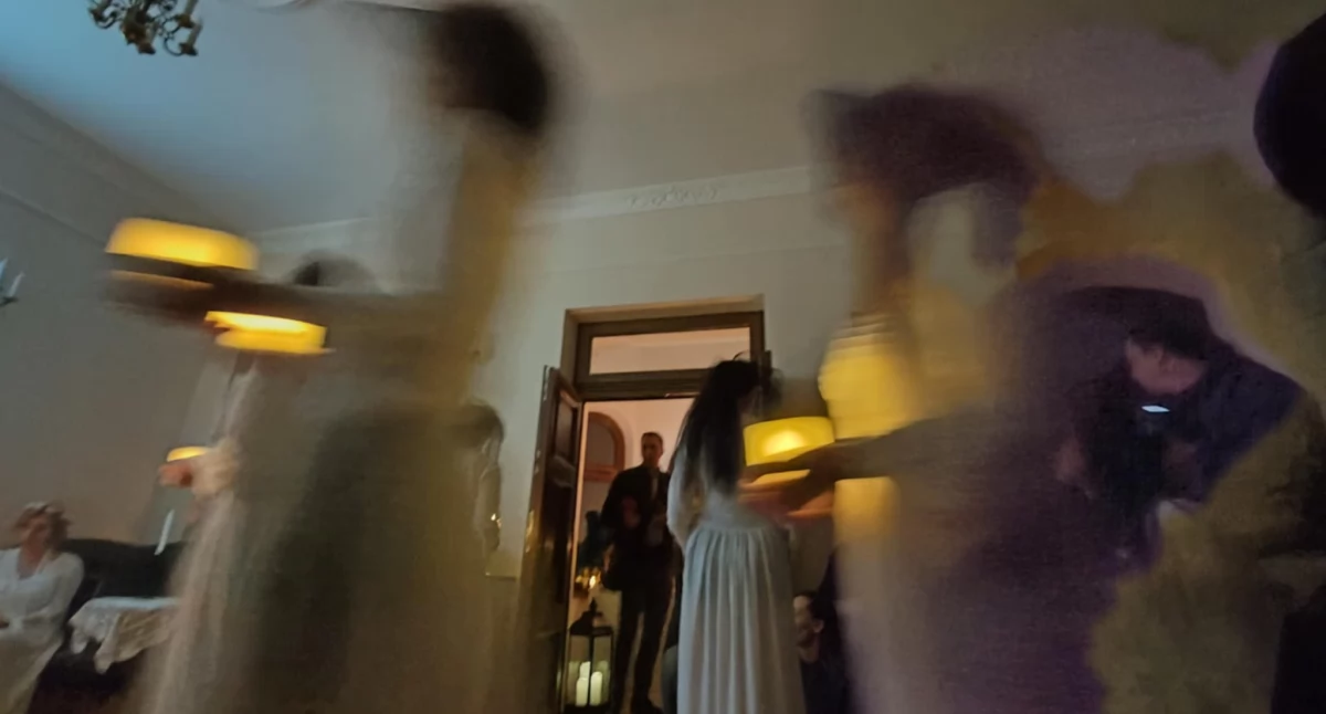 teatr, Słowiańskie korzenie nowoczesnej oprawie Happening „Dziady” Klubie Kultury Wilczynie - zdjęcie, fotografia