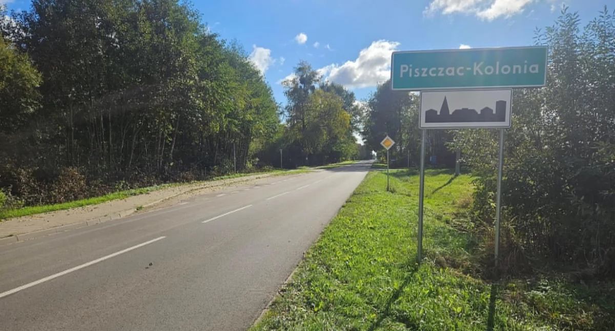 Inwestycje, inwestycja Piszczacu Przebudowa drogi budowa ścieżki rowerowej - zdjęcie, fotografia