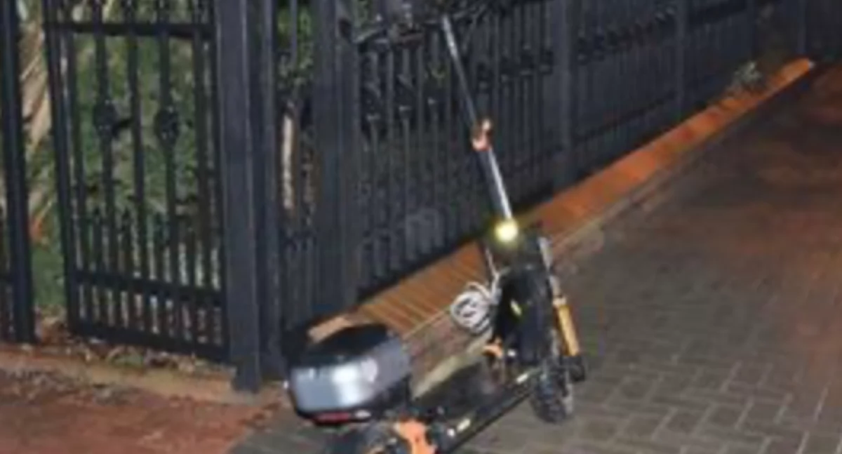 Komunikat policji, Pijany kierowca potrącił latka hulajnodze - zdjęcie, fotografia