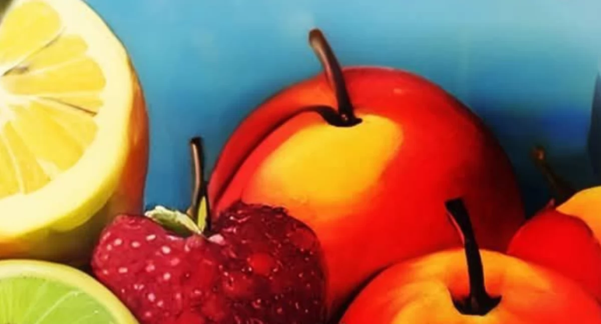 wystawy, Kolorowe Tutti Frutti wernisaż wystawy dzieci Koła Plastycznego „Lazurowy Kot” - zdjęcie, fotografia