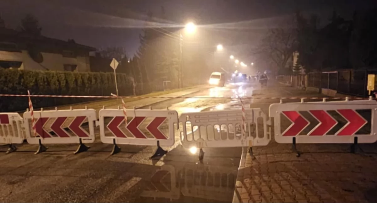 komunikacja, Utrudnienia ruchu Podleśnej okolicznych ulicach Białej Podlaskiej - zdjęcie, fotografia