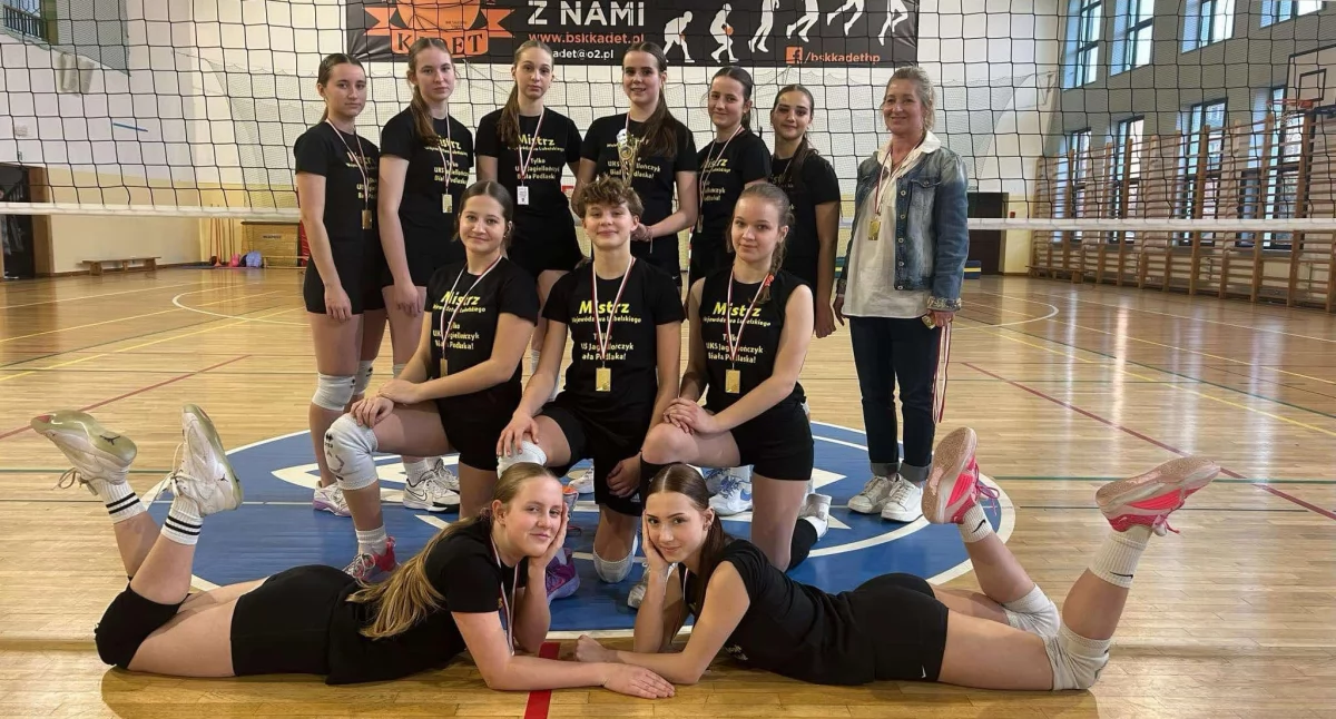 Siatkówka, Jagiellończyk mistrzem województwa lubelskiego młodziczek! - zdjęcie, fotografia
