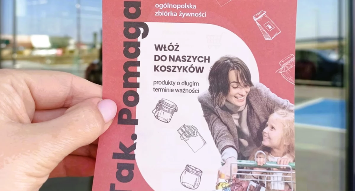 Pomoc, Mieszkańcy Białej Podlaskiej regionu wielkim sercem! Rekordowa zbiórka żywności POMAGAM! potrzebujących - zdjęcie, fotografia