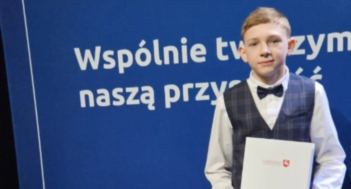 edukacja, Bartłomiej Wakulewicz stypendystą programu „Lubelskie wspiera uzdolnionych”! - zdjęcie, fotografia