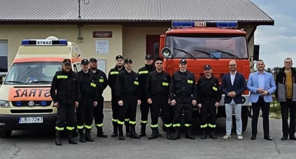 Inwestycje, samochód ratowniczo gaśniczy Studzianka samorządowej współpracy - zdjęcie, fotografia