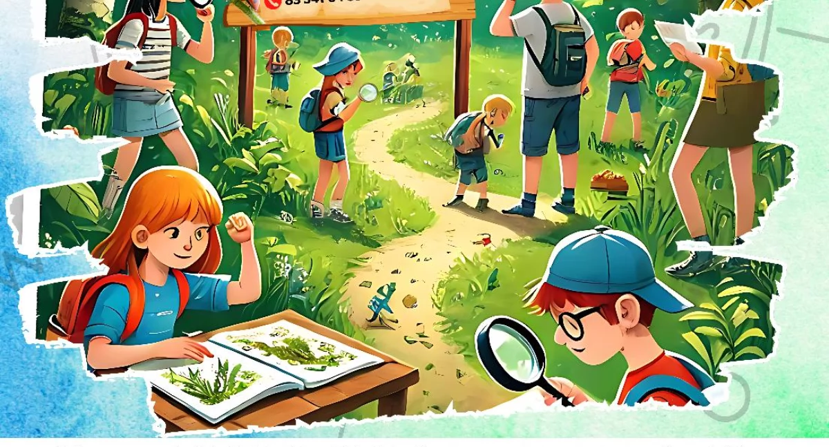 Biblioteka, Rozpoczynamy Bialskie Książki Dziecięcej! Literacka terenowa parku Radziwiłłów łączy przygodę naturę książki - zdjęcie, fotografia