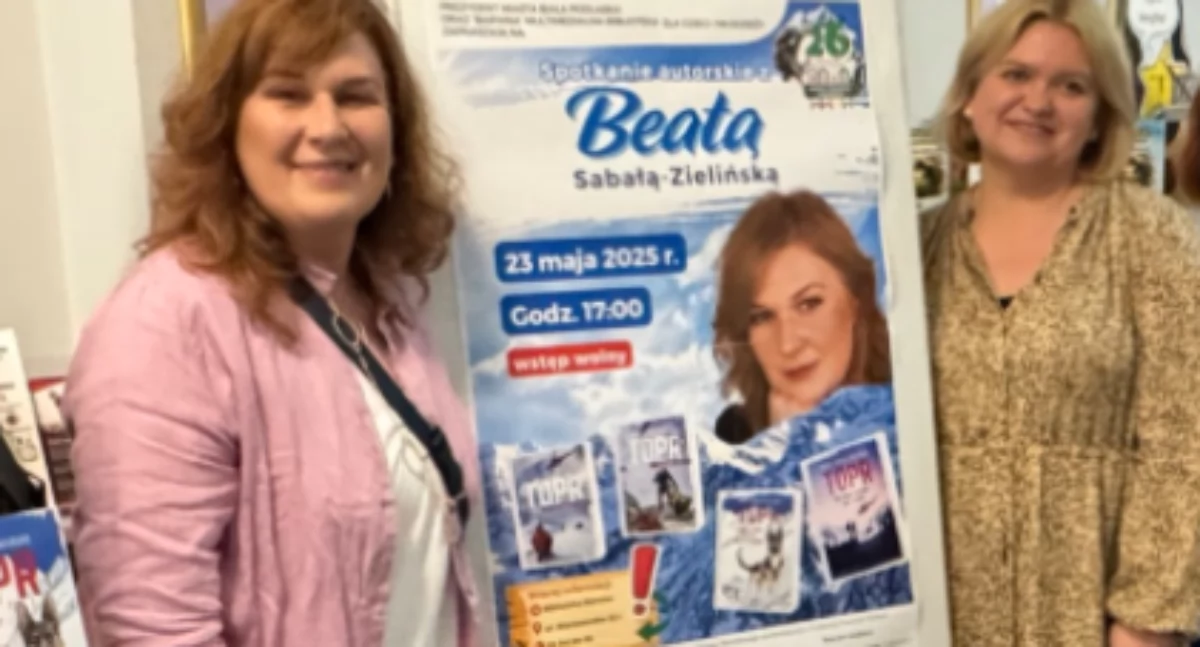 Spotkania autorskie, Spotkanie Beatą Sabałą Zielińską Barwnej rozmowa górach ludziach opowieściach które zostają długo - zdjęcie, fotografia