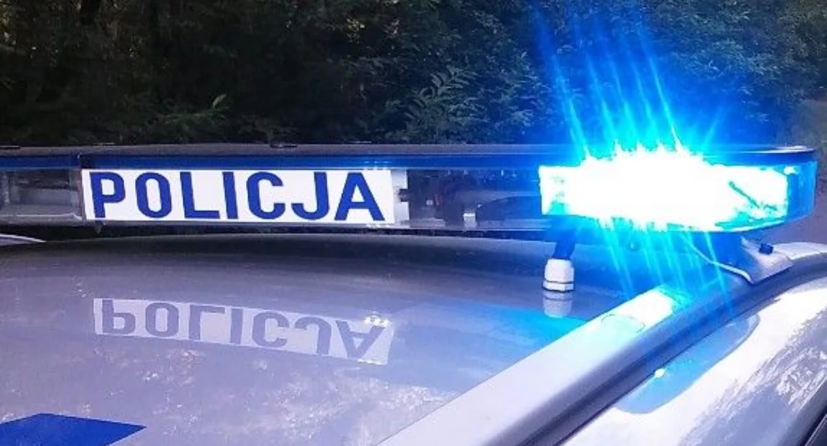 Komunikat policji, Zatrzymano sprawcę uszkodzenia pojazdu parkingu centrum handlowym Białej Podlaskiej Grozi - zdjęcie, fotografia