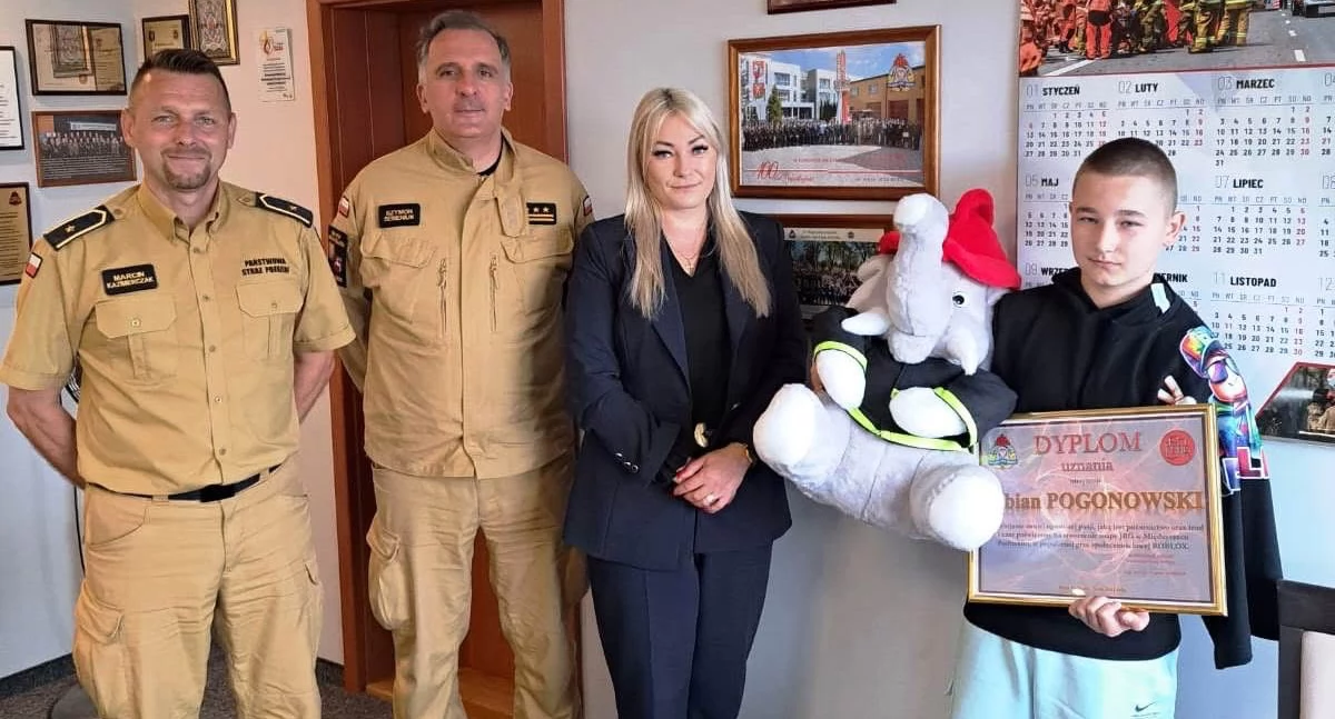 fot. Komenda Miejska Państwowej Straży Pożarnej w Białej Podlaskiej/ fb