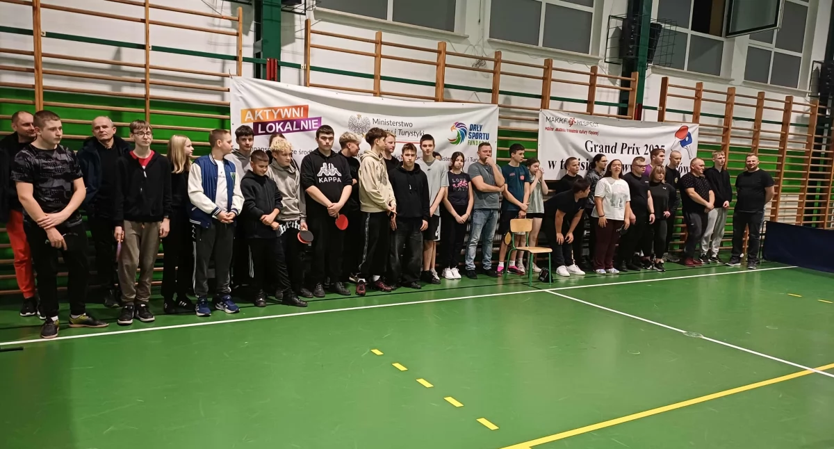 inne, Amatorzy tenisa stołowego zjechali Konstantynowa uczestników rywalizowało Puchar Wójta - zdjęcie, fotografia