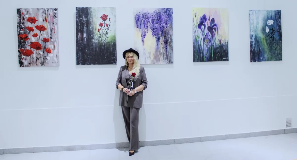 wystawy, “Świat pasją zatrzymany” Wystawa malarstwa Renaty Kaczmarek Wisznicach - zdjęcie, fotografia