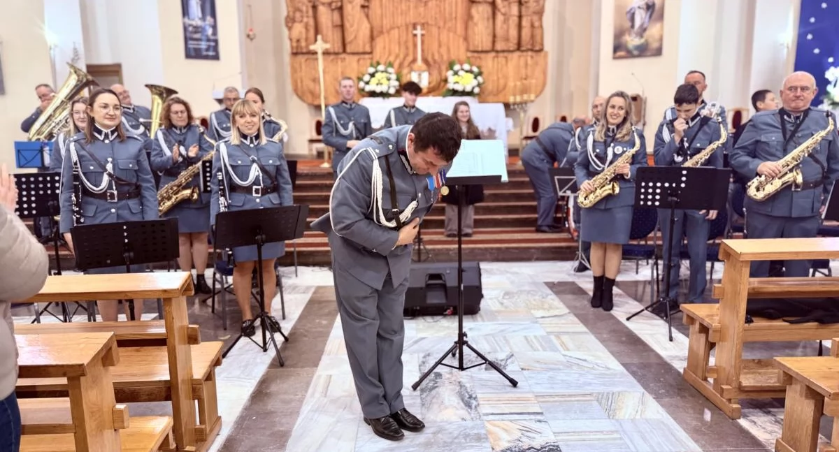 koncerty, Barka Ojcze Białej Podlaskiej Koncert Orkiestry Związku Piłsudczyków upamiętnił Pawła - zdjęcie, fotografia