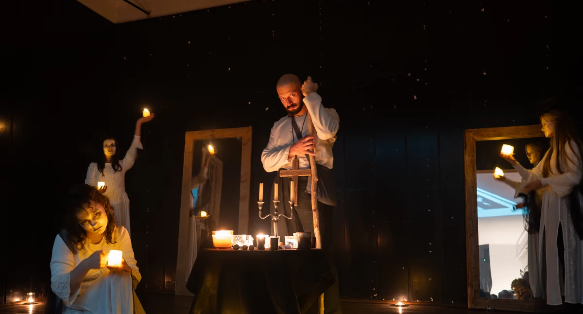 teatr, życiu przemijaniu czyli Dziady Białej Podlaskiej - zdjęcie, fotografia