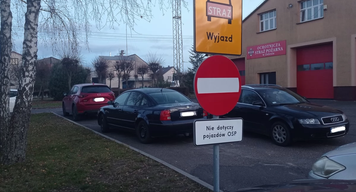 fot. FB/OSP KSRG Zalesie