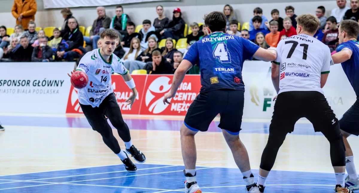 Piłka ręczna, Biała Podlaska punktów meczu Grunwaldem Poznań - zdjęcie, fotografia