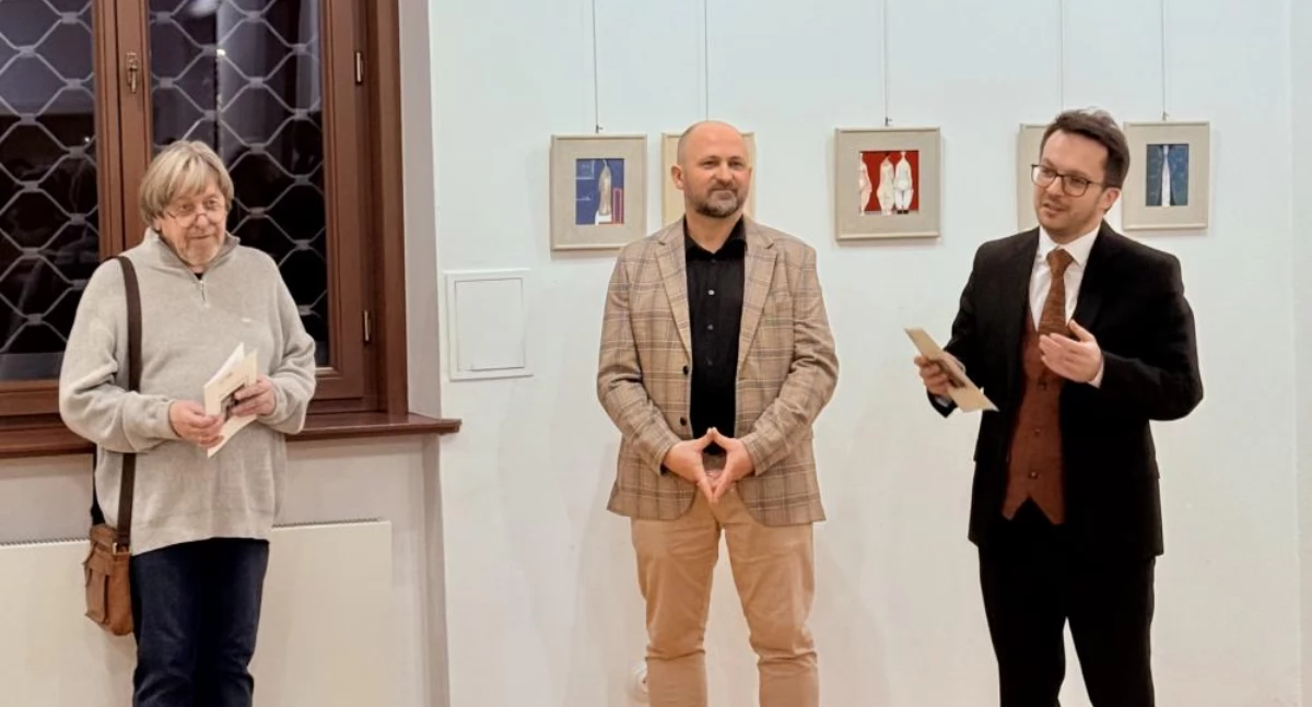 wystawy, „Miniatury” Marka Leszczyńskiego Pałacu Potockich Kameralna wystawa ważnym jubileuszem - zdjęcie, fotografia