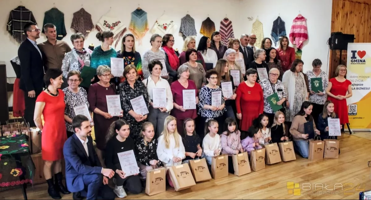 konkurs, Igłą malowane tradycje wracają nabór ogólnopolskiego konkursu gminie Biała Podlaska - zdjęcie, fotografia