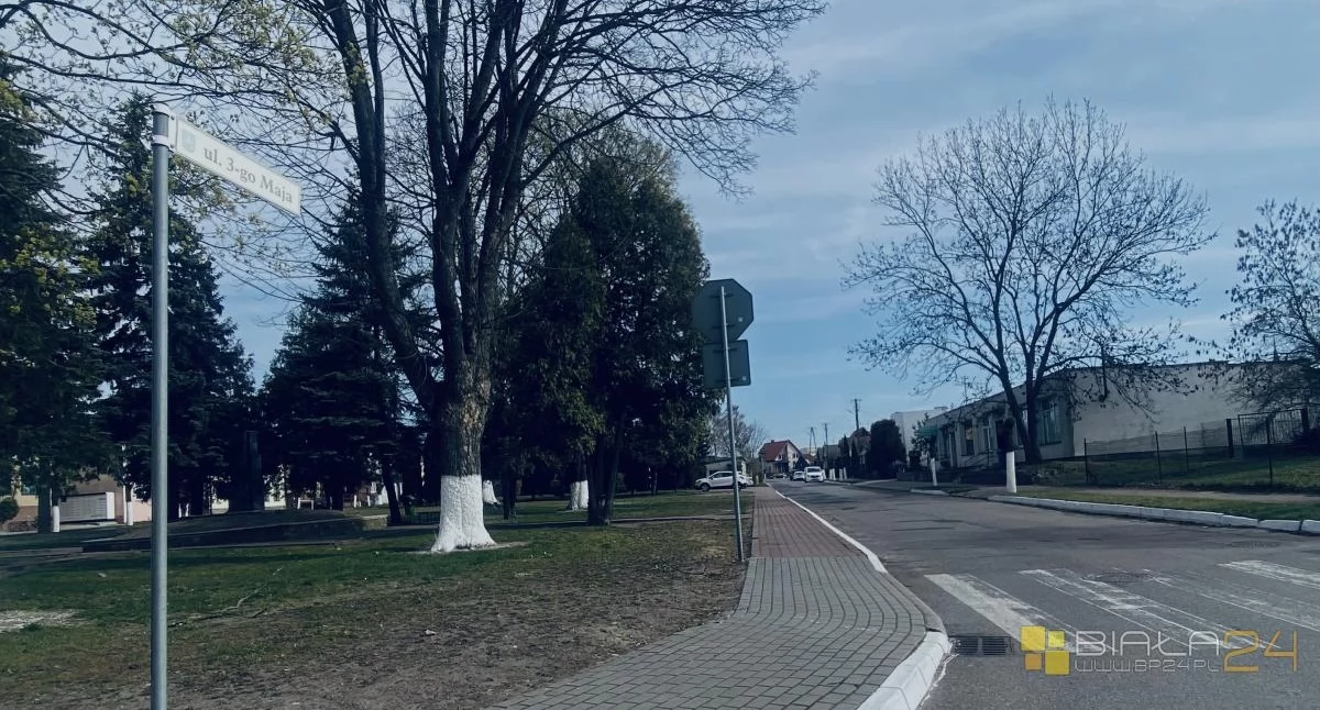 Inwestycje, inwestycje Konstantynowie! pierwszy ogień ulica - zdjęcie, fotografia