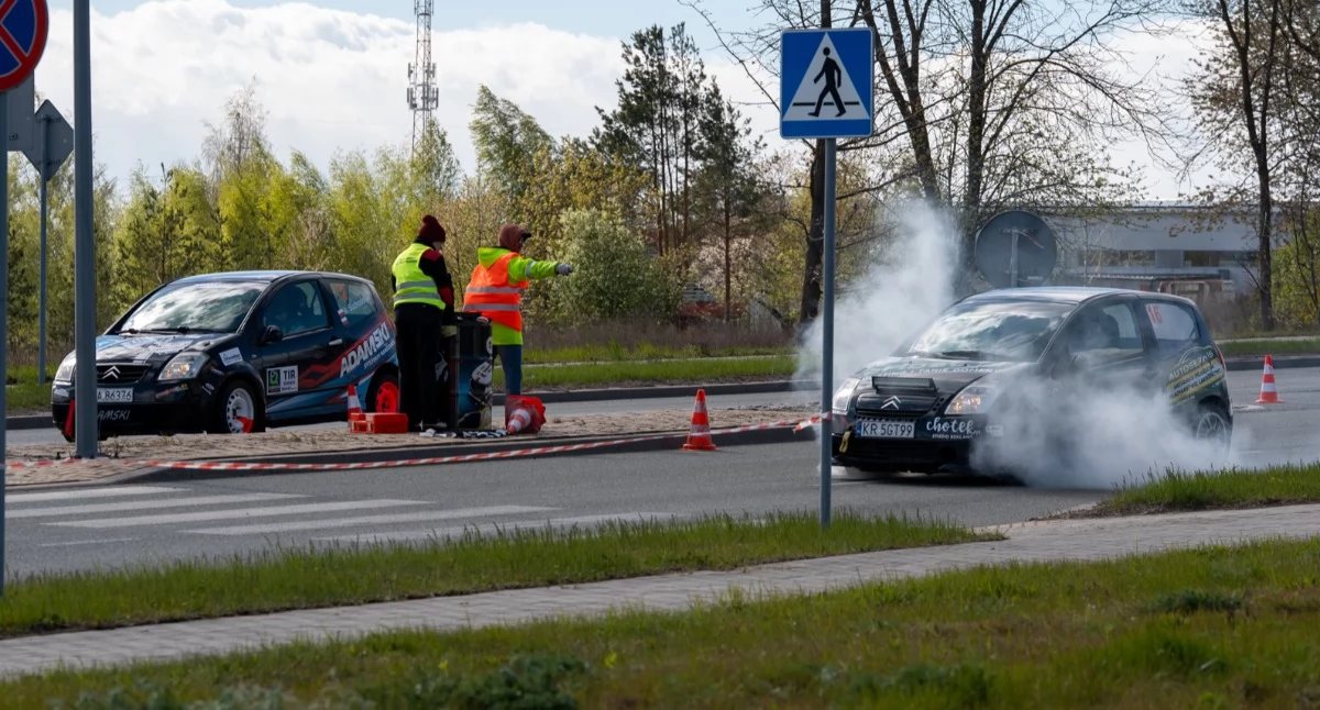 Moto, pełen emocji drugi Sprint Biała Podlaska - zdjęcie, fotografia