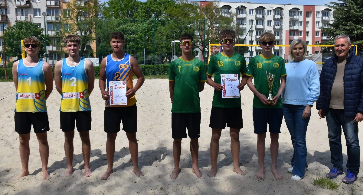 Siatkówka, Międzyrzec Biała Podlaska podbijają plażówkę! Zobacz awansował - zdjęcie, fotografia