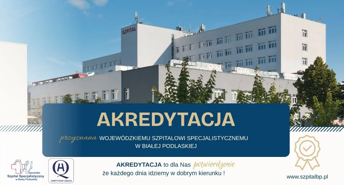 źródło: Wojewódzki Szpital Specjalistyczny w Białej Podlaskiej 