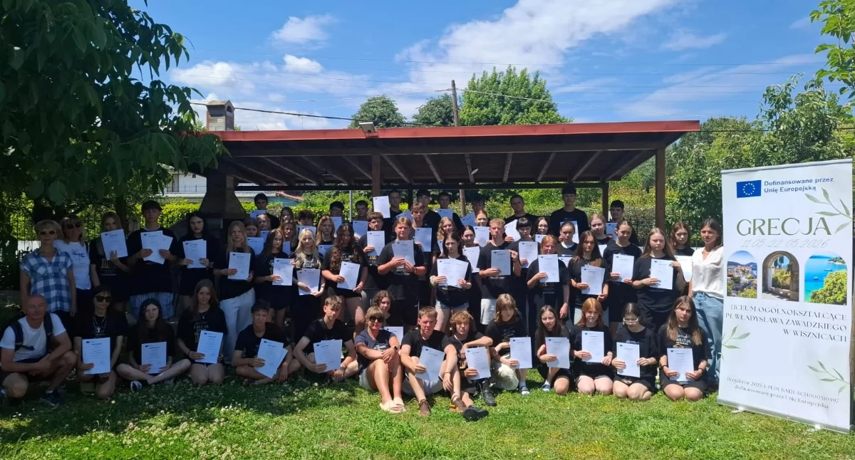 edukacja, Wisznic Grecji Uczniowie wrócili międzynarodowej przygody Erasmus+ - zdjęcie, fotografia