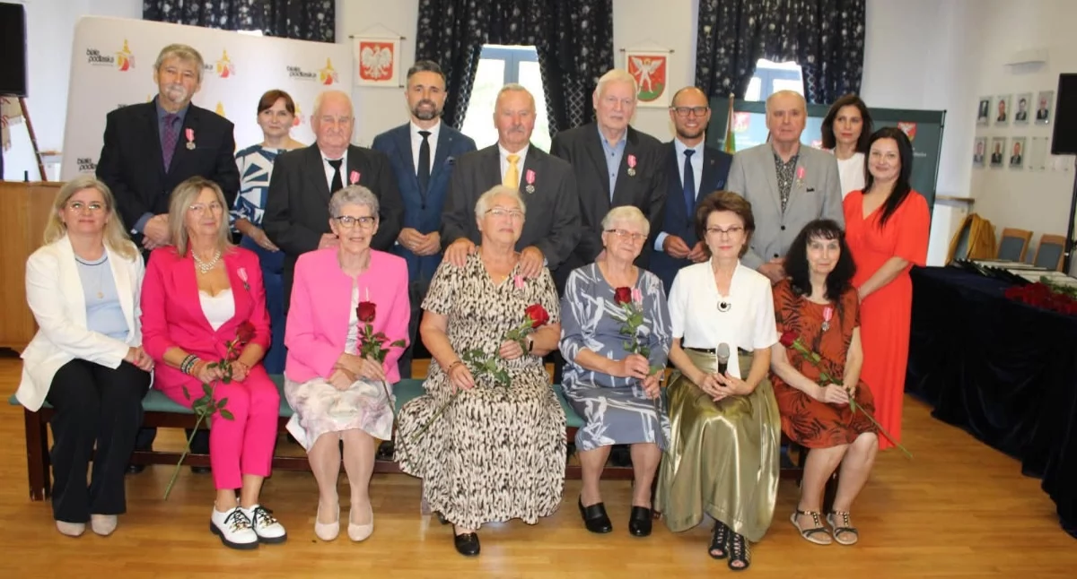 ludzie, Medale wierność Wyjątkowy jubileusz lecia małżeństwa - zdjęcie, fotografia