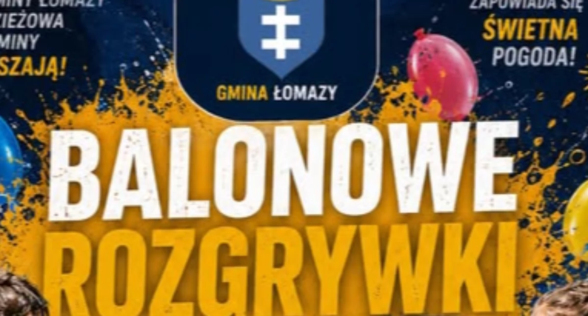 konkurs, Wodna bitwa balony Łomazach! wielkie wakacyjne starcie - zdjęcie, fotografia