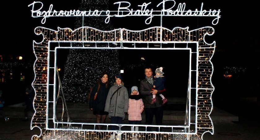 Urząd, Świąteczna Biała Podlaska Zobacz jakie iluminacje przygotowało miasto - zdjęcie, fotografia