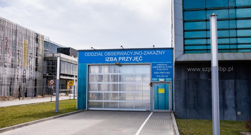 zdrowie, Szpital zamknął punkt wymazowy koronawirusa - zdjęcie, fotografia