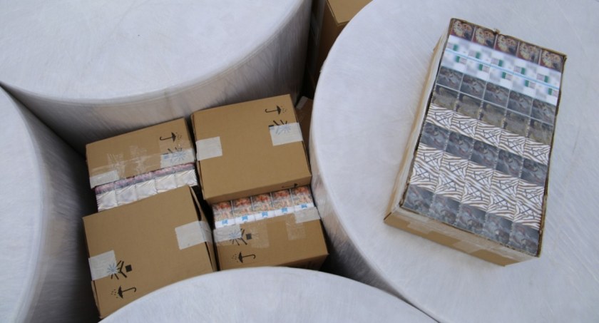 Granica, Chciał przemycić prawie tysięcy paczek papierosów Został złapany kontroli - zdjęcie, fotografia