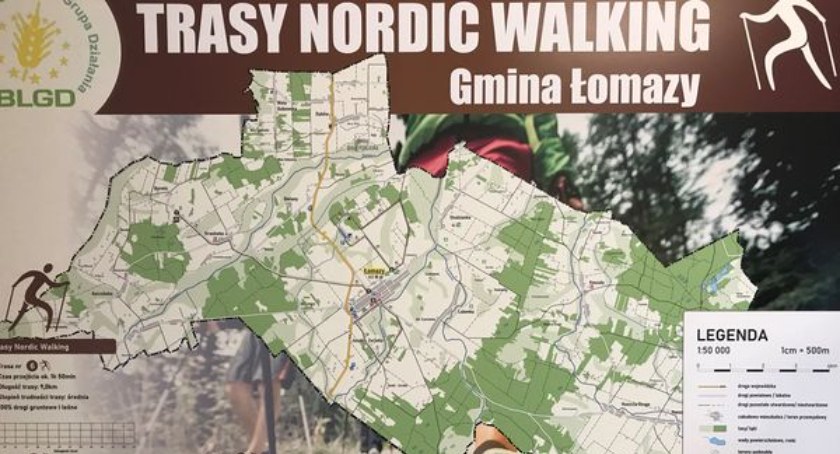 inne, Będą wyznaczone oznakowane ponad kilometry Nordic Walking - zdjęcie, fotografia