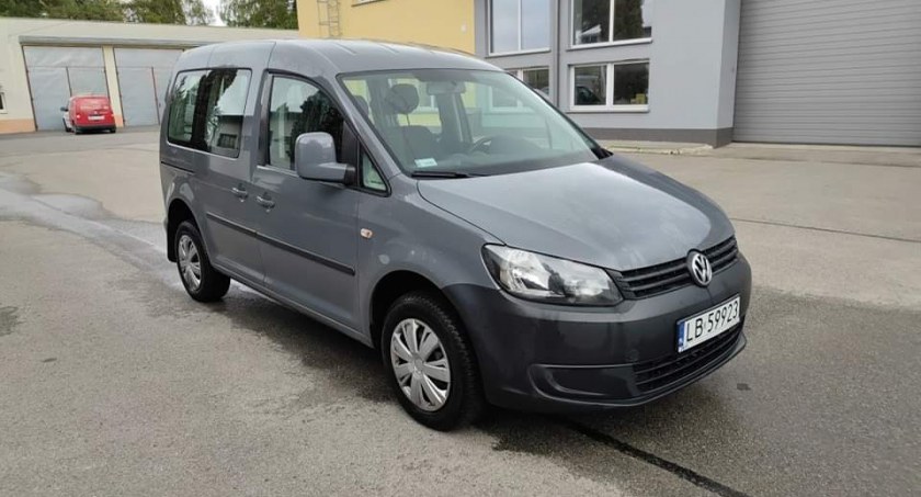 Licytowany będzie samochód VW Caddy (fot. PEC Biała Podlaska)