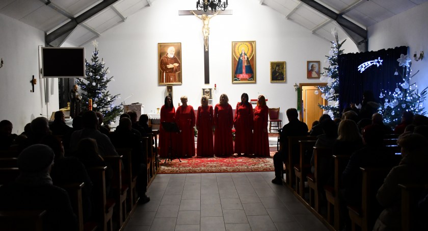 koncerty, Kolędy pastorałki Zorzą kaplicy Rakowiskach - zdjęcie, fotografia