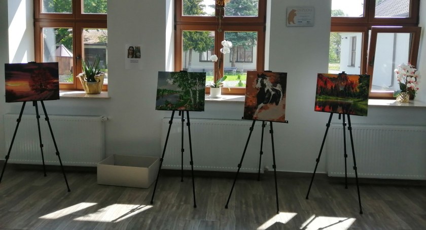 warsztaty, „Kraszewski czytany malowany” Zajęcia gminie Łomazy - zdjęcie, fotografia