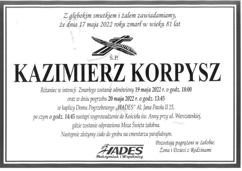 Kazimierz Korpysz