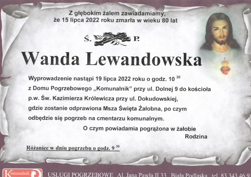 Wanda Lewandowska
