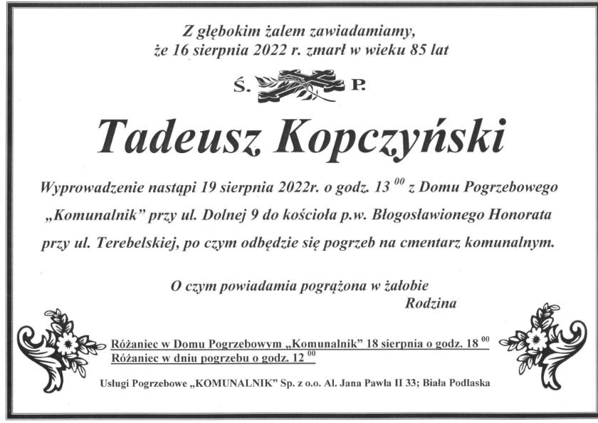 Tadeusz Kopczyński