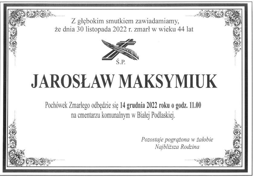 Jarosław Maksymiuk